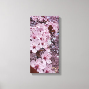 Pink Cherry Blossom Canvas Wall Art – Sakura Tree 
