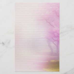 Pink Cherry Blossom Note Paper