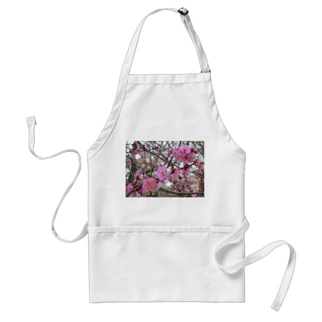 Pink Cherry Blossom / Sakura / サクラ（桜) Standard Apron (Front)