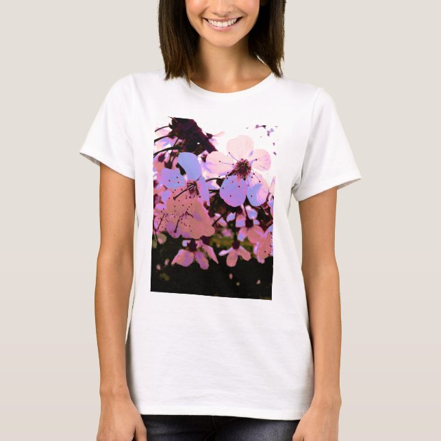 Pink Cherry Blossom T-Shirt (Front)