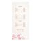 Pink Cherry Blossoms Beauty Salon Price List Menu