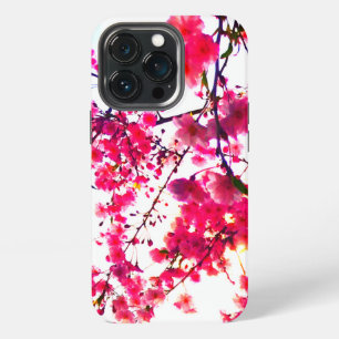 Pink Cherry blossoms flowering tree iPhone 13 Pro Case