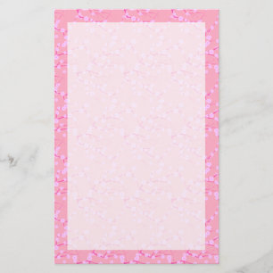 Pink Cherry Blossoms Stationery