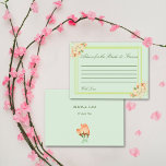 Pink Cherry Blossoms , Wedding  Advice Card<br><div class="desc">Customise this "Pink Cherry Blossoms , Wedding Advice Card " to add a special touch. Personalise by adding your own wedding details. This floral Wedding Guest Book is perfect for spring or summer weddings. For further customisation, please click the "Personalise” link and use our design tool to modify this template....</div>