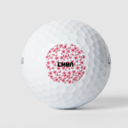 pink Cherry blosson Golf Balls