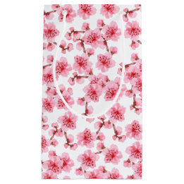 pink Cherry blosson Small Gift Bag