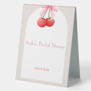 pink cherry bridal shower collection