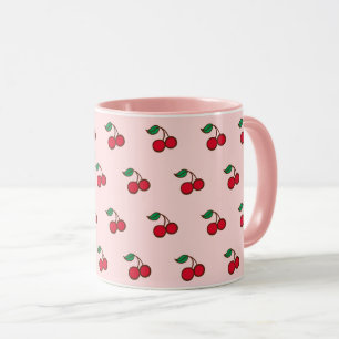 Pink Cherry Coffee Mug