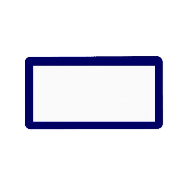 Pink Chevron Address Label (Front)