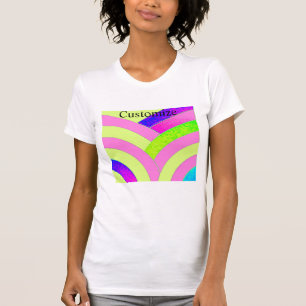 Pink chevron Thunder_Cove T-Shirt