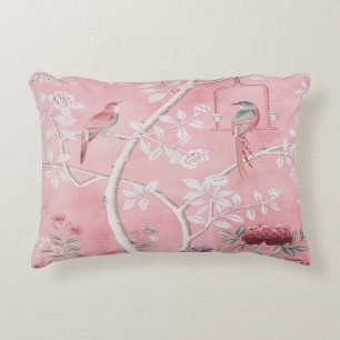 Pink Chinoiserie  Decorative Cushion