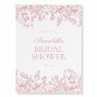 Pink Chinoiserie Floral Bridal Shower Welcome Sign