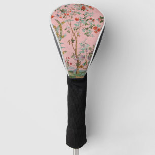 Pink Chinoiserie Golf Head Cover