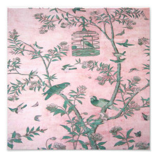 Pink Chinoiserie Photo Print