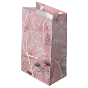Pink Chinoiserie Small Gift Bag