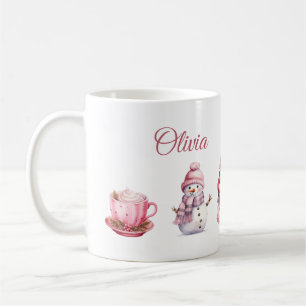 Pink Christmas  Coffee Mug