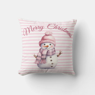 Pink Christmas  Cushion