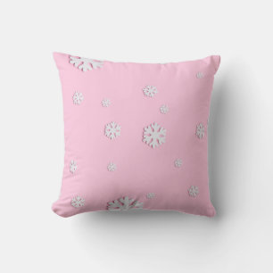 Pink Christmas Cushion