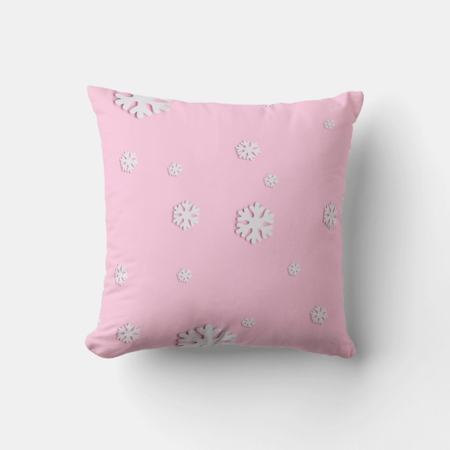 Pink Christmas  Cushion (Front)