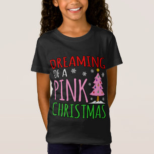 Pink Christmas Funny Merry Santa Elf Gnomes Holida T-Shirt