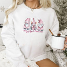 Pink Christmas Gnome  -  Festive Holiday Fashion