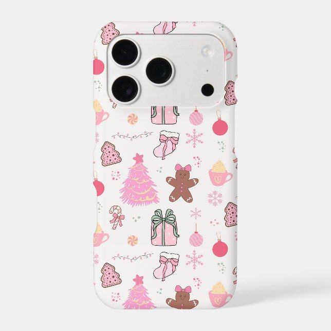 Pink Christmas Pattern (Back)