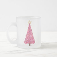 Pink christmas tree 