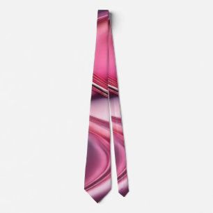 pink chrome purple flowing waves tie