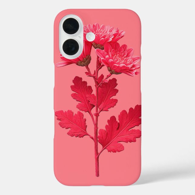 Pink Chrysanthemum  Case-Mate iPhone Case (Back)