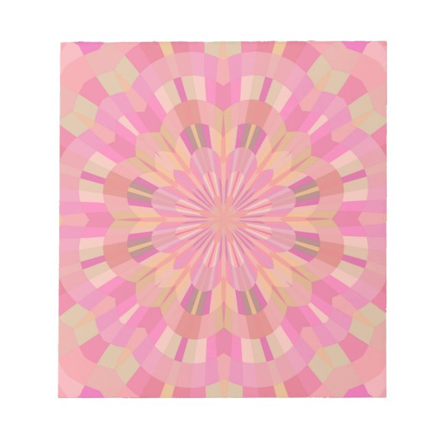 Pink Circles Notepad (Front)