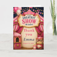 Pink Circus Birthday