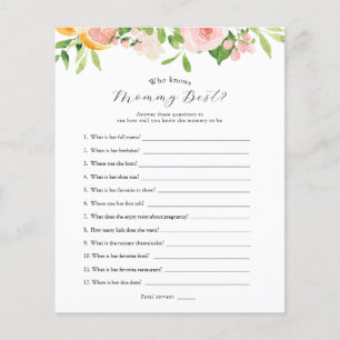 Pink Citrus Flowers Who Knows Mummy Best