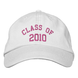 Pink Class of Class Reunion enter Year you need Embroidered Hat