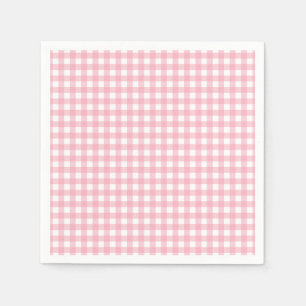 Pink Classic Buffalo Plaid Napkins