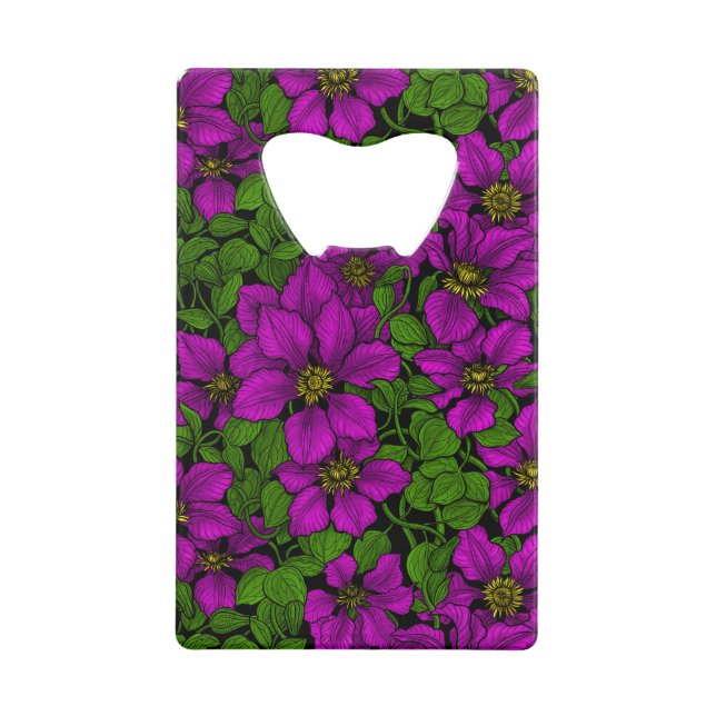 Pink Clematis vine (Front)