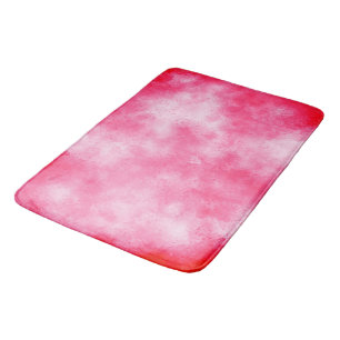 Pink Cloud Effect Bath Mat