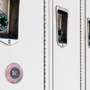 Pink Cloud Light Ring Message Magnet