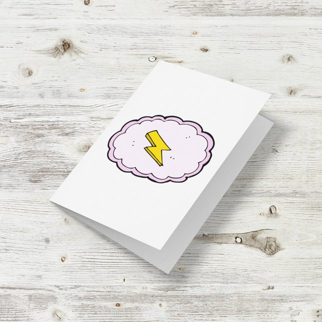 Pink Cloud Lightning Card (Creator Uploaded)