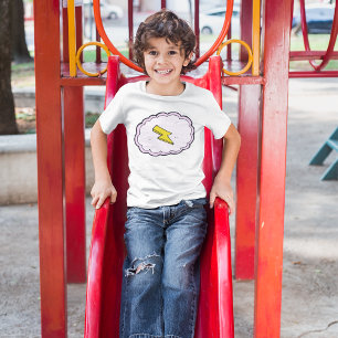 Pink Cloud Lightning T-Shirt