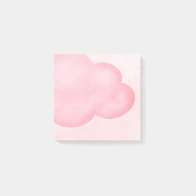 Pink Cloud  Post-it Notes (Front)
