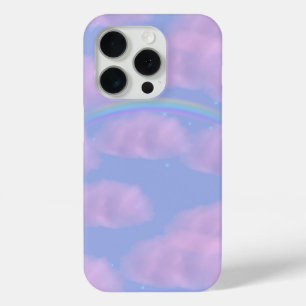Pink Clouds and Rainbow Mobile Phone Case
