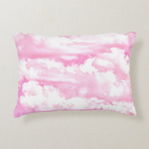 Pink Clouds Decor ready to customise Decorative Cushion