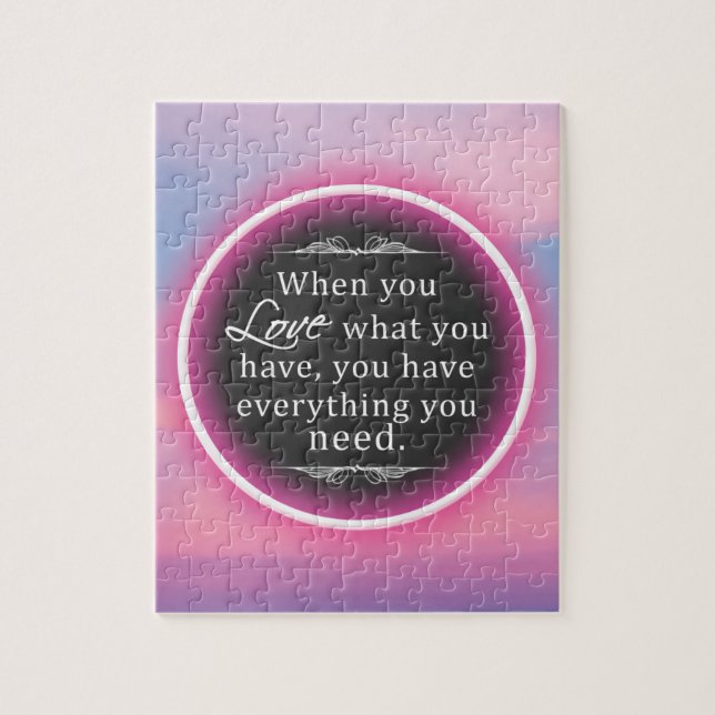 Pink Clouds Jigsaw Puzzle (Vertical)