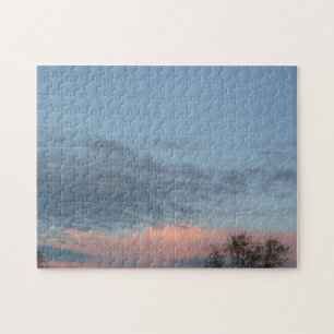 Pink Clouds Sunset Jigsaw Puzzle