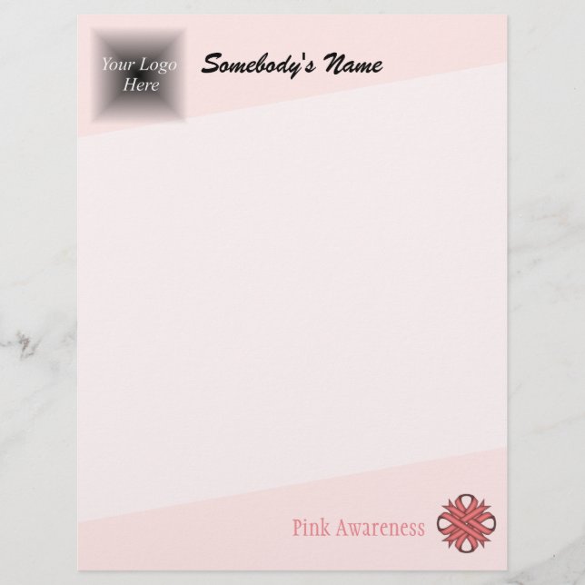 Pink Clover Ribbon by Kenneth Yoncich (Front)