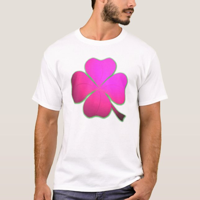 Pink Clover T-Shirt (Front)