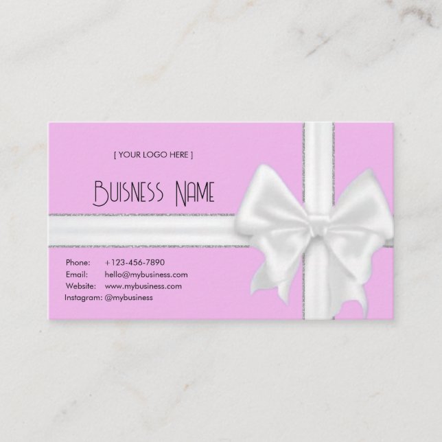 PINK & CO BUSINESS CARD (Front)