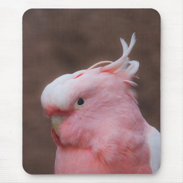 Pink Cockatoo  Mouse Mat (Front)