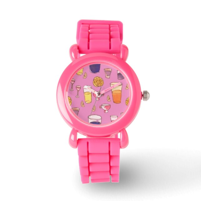 Pink Cocktail Watch (Front)