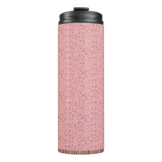 Pink coffee collection thermal tumbler